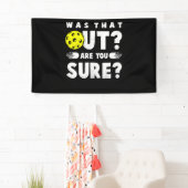 ピックルボール・フレーズ・ことわざ・ザ・アウト 横断幕 (インサイチュ)