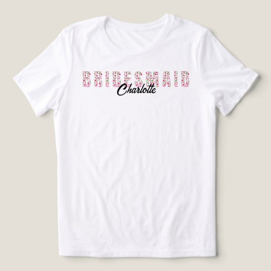 ピックルボール・ブライダルシャワー Dinks & Drinks オリジナルデザイン トライブレンドＴシャツ (デザイン正面)