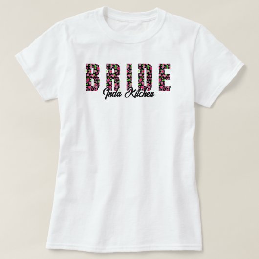 ピックルボール ブライド ダンク&ドリンク コスモ オーダーメイド Tシャツ (デザイン正面)