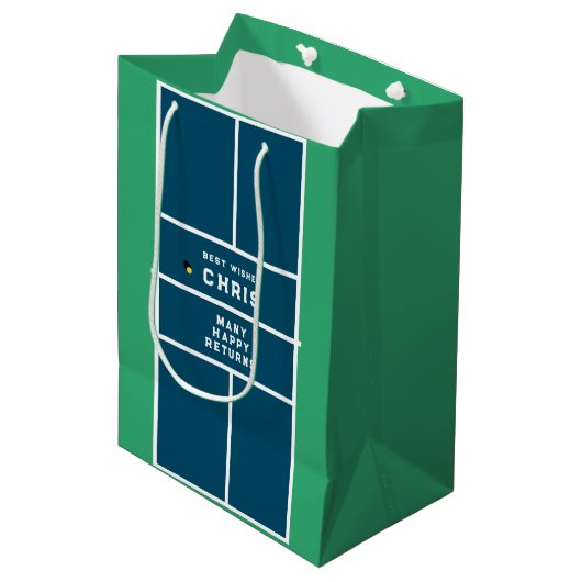 ピックルボール ミディアムペーパーバッグ (正面アングル)