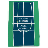 ピックルボール ミディアムペーパーバッグ (裏面)