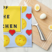 ピックルボール ラブ キッチンタオル (四つ折り)