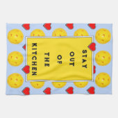 ピックルボール ラブ キッチンタオル (横)