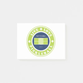 ピックルボール:人生の選り好み ポストイット