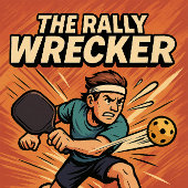ピックルボール 名前入り THE RALLY WRECKER マグネット