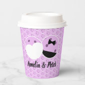 ピックルボール 結婚式の前に最後のスイング 紙コップ (正面)