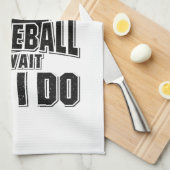 ピックルボール – I Don't 遊 Walyse Pickleball キッチンタオル (四つ折り)