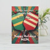🎅ピックルボール The Nicely Terrifying Paddlegram シーズンカード (スタンド正面)