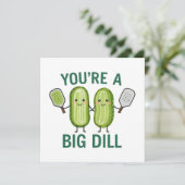 ピックルボール You're A Big Dill カード (スタンド正面)