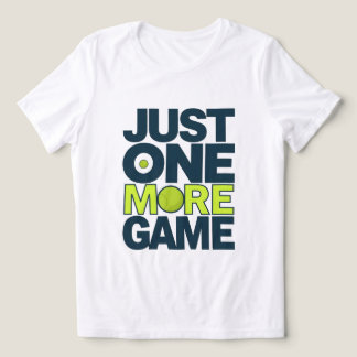 ピックルボールTシャツ – Just One More Game 🏓 | P トライブレンドTシャツ