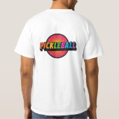 ピックルボールTシャツ Tシャツ (裏面)