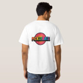 ピックルボールTシャツ Tシャツ (裏面フル)