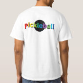 ピックルボールTシャツ Tシャツ (裏面)
