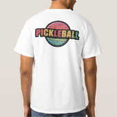 ピックルボールTシャツ Tシャツ (裏面)
