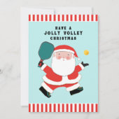 ピックルユニークボールクリスマスホリデーカード シーズンカード (正面)