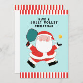 ピックルユニークボールクリスマスホリデーカード シーズンカード (正面/裏面)