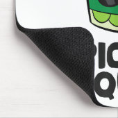 ピックルラバーチームピックルおもしろいズスクルチーム マウスパッド (コーナー)