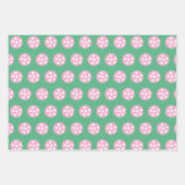 ピックル名門私立校風のボール紙 ラッピングペーパーシート (正面3)