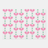 ピックル名門私立校風のボール紙 ラッピングペーパーシート (正面)