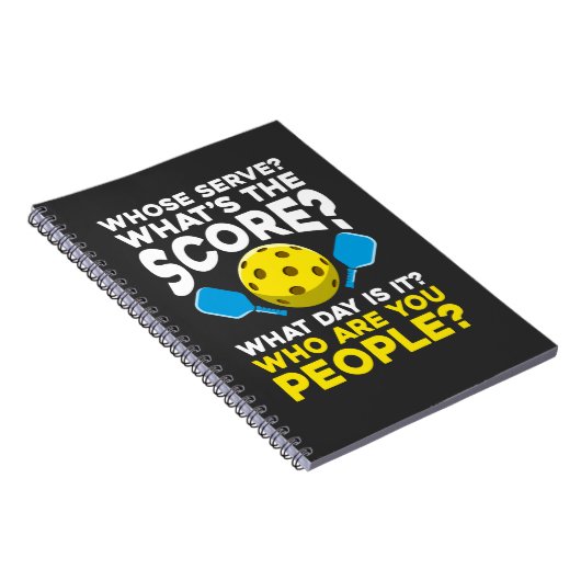 ピックル笑わされるボール引用文ユーモアのあるスポーツアスリート ノートブック (右側)