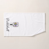 ピックル素晴らしボールパドルスポーツハンドタオル ハンドタオル (ハンドタオル)