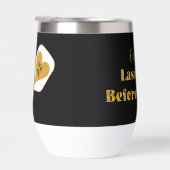 ピックル結婚ボールの黒と金ゴールドパーソナライズされた (右面)