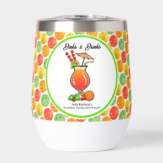 ピックル結婚ボールバチェロレッテのディンク&ドリンク (正面)