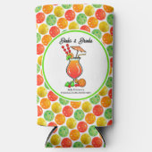 ピックル結婚ボールバチェロレッテのディンク&ドリンク スリム缶クーラー (正面)