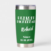 ピックル退職したボ遊ールにリタモダンイア 保温保冷タンブラー (背面)