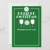 ピックル退職したボ遊ールにリタモダンイア 招待状 (裏面)