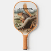 ピックル遊ボールが長ければ長いほど ピックルボールラケット (裏面)