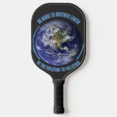 ピックル遊ボール ピックルボールラケット (正面)