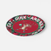 ピックル食べボ🎄、DINK、BEメリー ペーパープレート (アングル)