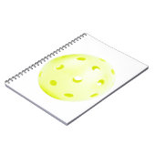 ピックルBAll黄色 ノートブック (左側)