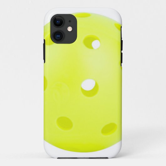ピックルBAll黄色 Case-Mate iPhoneケース (裏面)