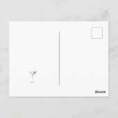 ピックレお洒落チニマルティニカクテルレシピ ポストカード (裏面)