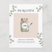 ピックレお洒落チニマルティニカクテルレシピ ポストカード (正面)