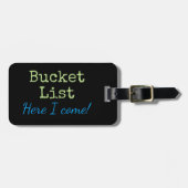ピック人気がある!カスタムBucket荷物一覧タグ ラゲッジタグ (正面横)