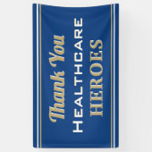 ピック人気がある!ヘルスケアのヒーローに感謝のバナー 横断幕 (縦)