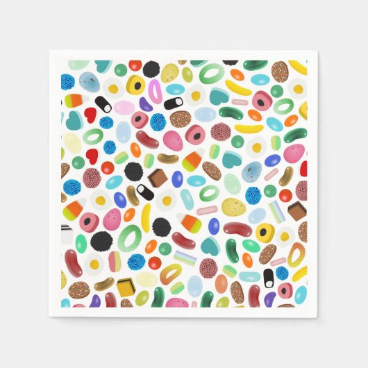 ピック&ミックス スタンダードカクテルナプキン (正面)