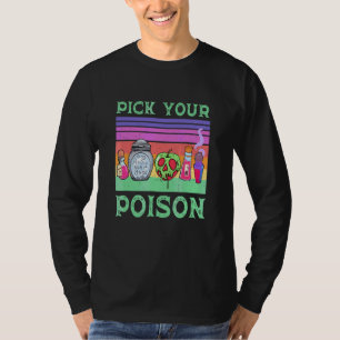 ピック・ユア・ポイズン・ハロウィン・バイブス ハロウィン ヴィンテージ Tシャツ