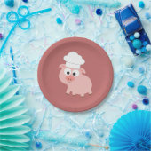 ピッグシェフ ペーパープレート (パーティー)