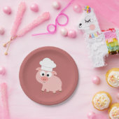 ピッグシェフ ペーパープレート (パーティー)