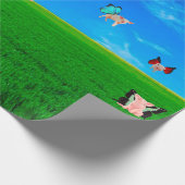 ピッグズが飛んで包む紙 ラッピングペーパー (角)