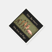 ピッグズ・デボルブ・ヒューマン・ペーパー・ナプキン スタンダードカクテルナプキン (角)