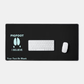 ピッグフット – I 信じ デスクマット (キーボード&マウス)