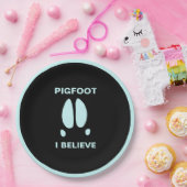 ピッグフット – I 信じ ペーパープレート (パーティー)
