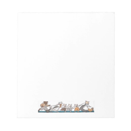 ピッグ付きノートパッド ノートパッド (正面)