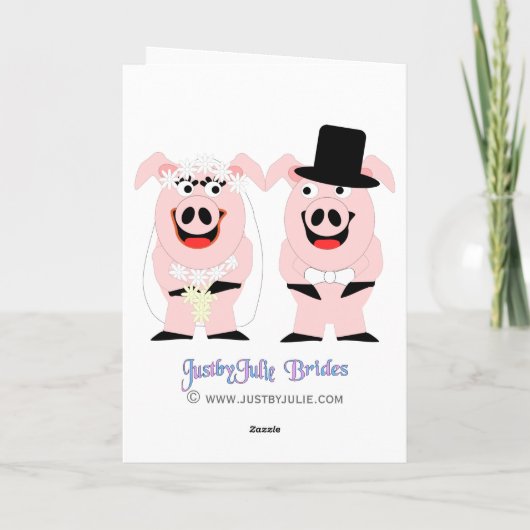 ピッグ結婚ズ カード (裏面)