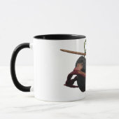 ピッケット&テディ(杖とネクタイ付き) マグカップ (左)